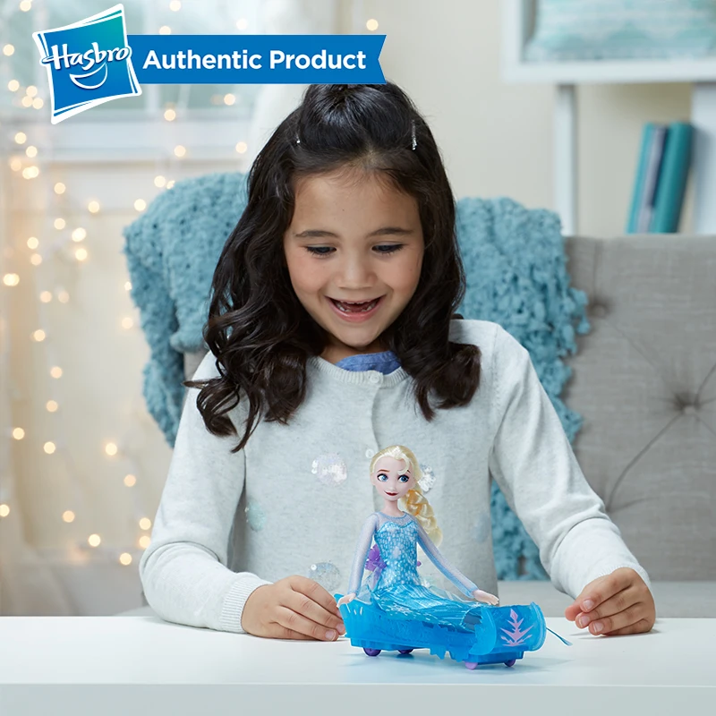 Hasbro Дисней замороженная Классическая мода Эльза подарок на день рождения девочка ребенок игрушка кукла Коллекция Модель Ccostumes Санки Приключения