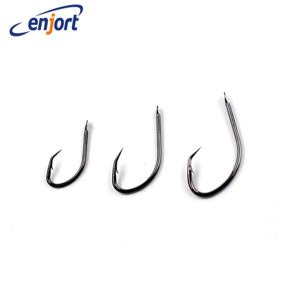 Enjort 30 шт. высококачественный рыболовный крючок для ловли рыбы кошки с отверстием