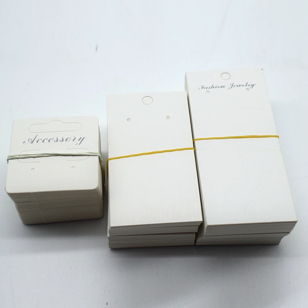 100 шт. бумажные серьги гвоздики|earring display|jewelry displayearring display cards |