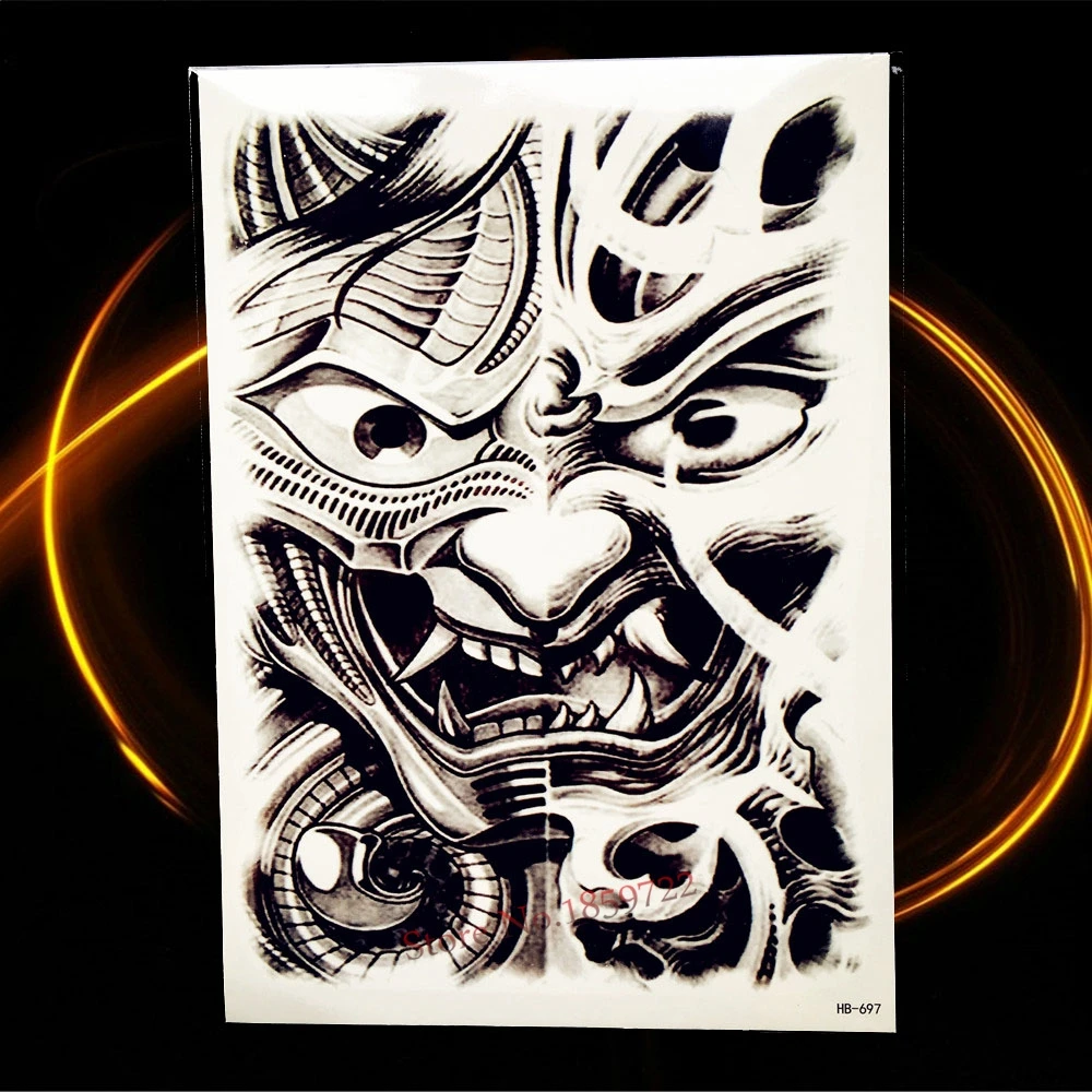 Временные тату-наклейки с изображением зверя медведя 1 шт. | Красота и здоровье