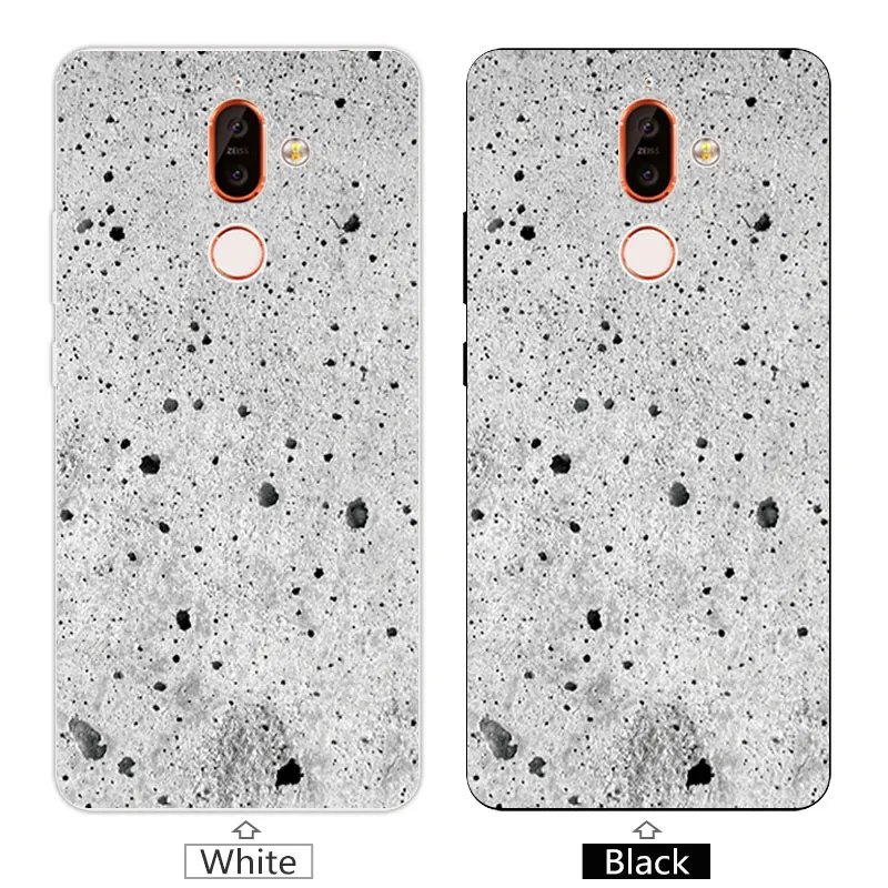 6.0 inch for Fundas Nokia 7 Plus Transparent TPU Landscape Phone Case Silicone Coque 7Plus Clear Cases 7+ |