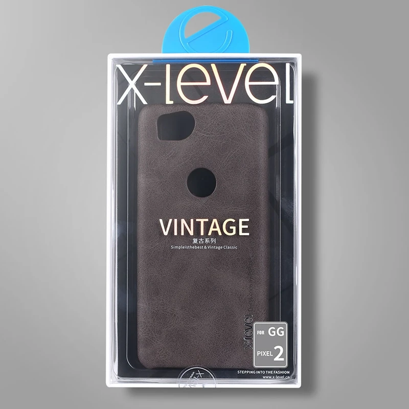 Чехол для телефона из искусственной кожи Pixel 2XL 3XL X-Level Ультратонкий защитный