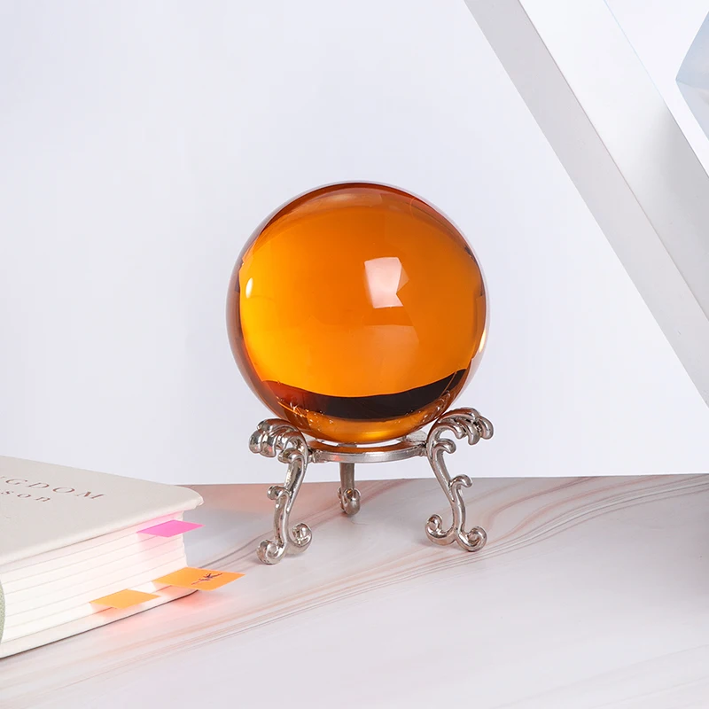 Красочные стеклянные шары для декора фэн шуй украшения медитация удачи