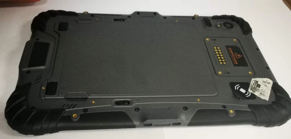 Промышленные прочный Планшеты PC 1D 2D лазерной Android сканера штриховых кодов