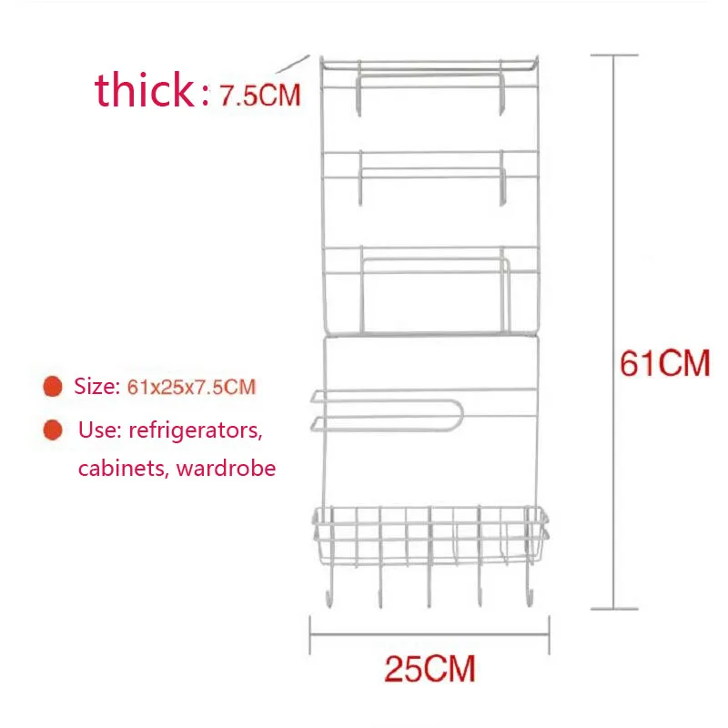 Стеллаж для хранения кухонных аксессуаров полка кухонный органайзер