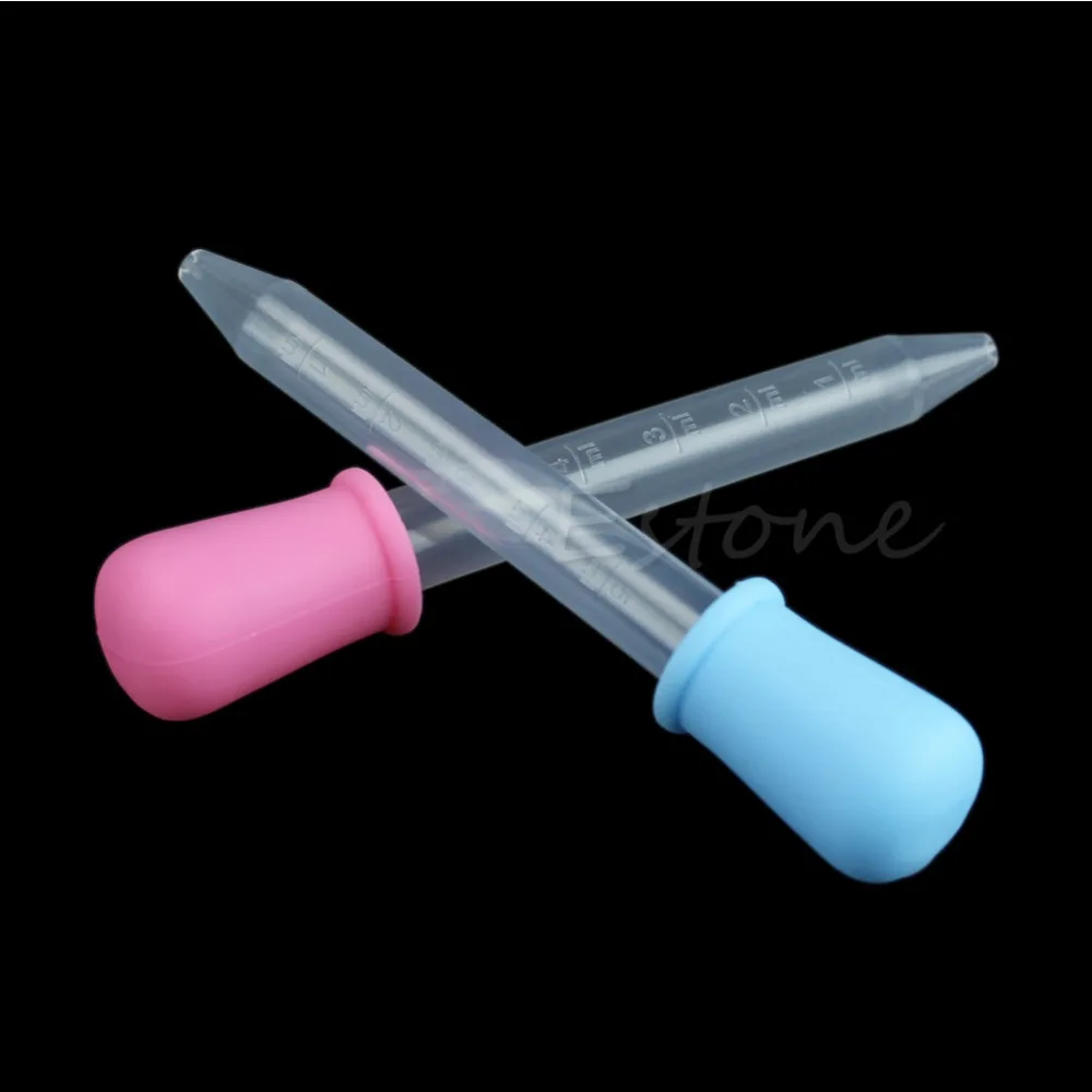 

Baby Toddler Silicone Plastic Feeding Medicine Liquid Eye Ear Pipette Dropper