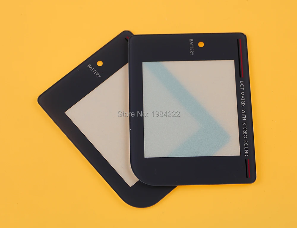 Сменные стеклянные защитные линзы 50 шт./лот для Game boy GB DMG GBO|lens replacement|lens protectorlens glass