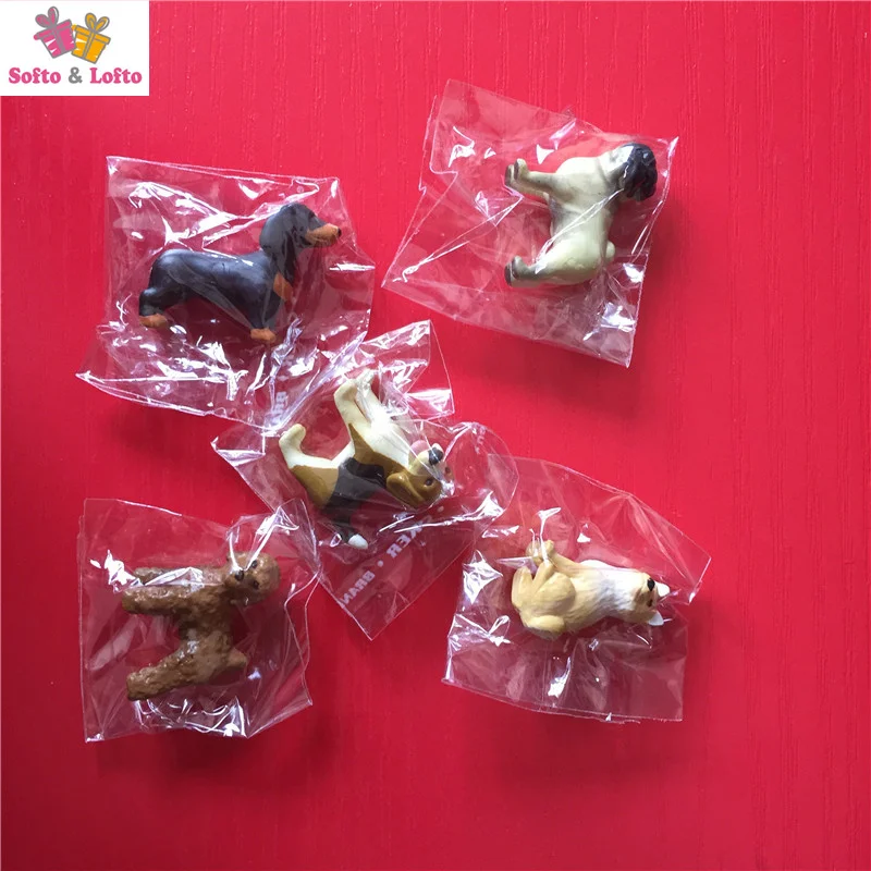 5 шт./лот магнит на холодильник для собак фигурки животных такса туристический