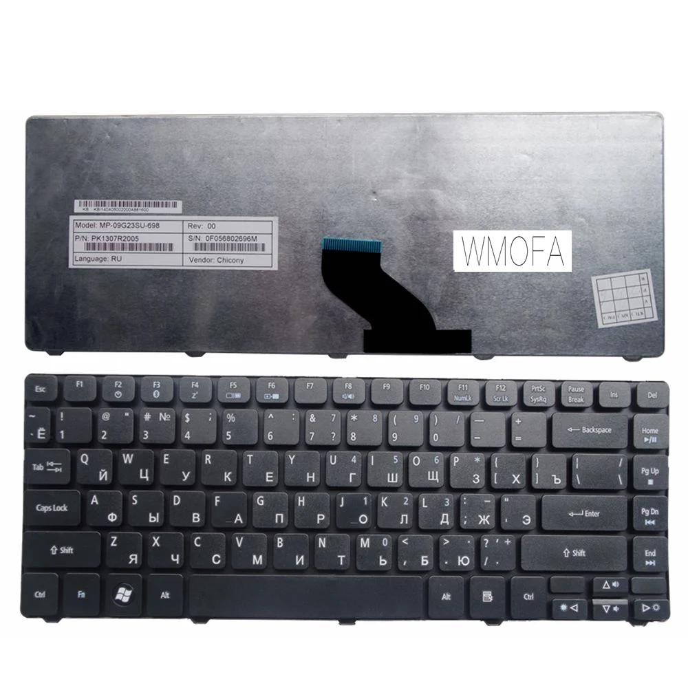 Русская новая клавиатура для Acer 4733 4733Z 4735 4736 4736G 4535g 4736Z 4738 4738G 4738z 4810 4810T 4820T 4935 4350 4350G RU