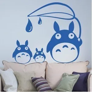 Мой сосед Тоторо японского аниме наклейки на стену мультфильм Хаяо Миядзаки