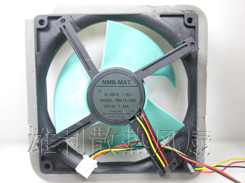 NMB-MAT FBA12J12M DC 12V 0.23A 125x125x50 мм 3-проводной Вентилятор охлаждения сервера