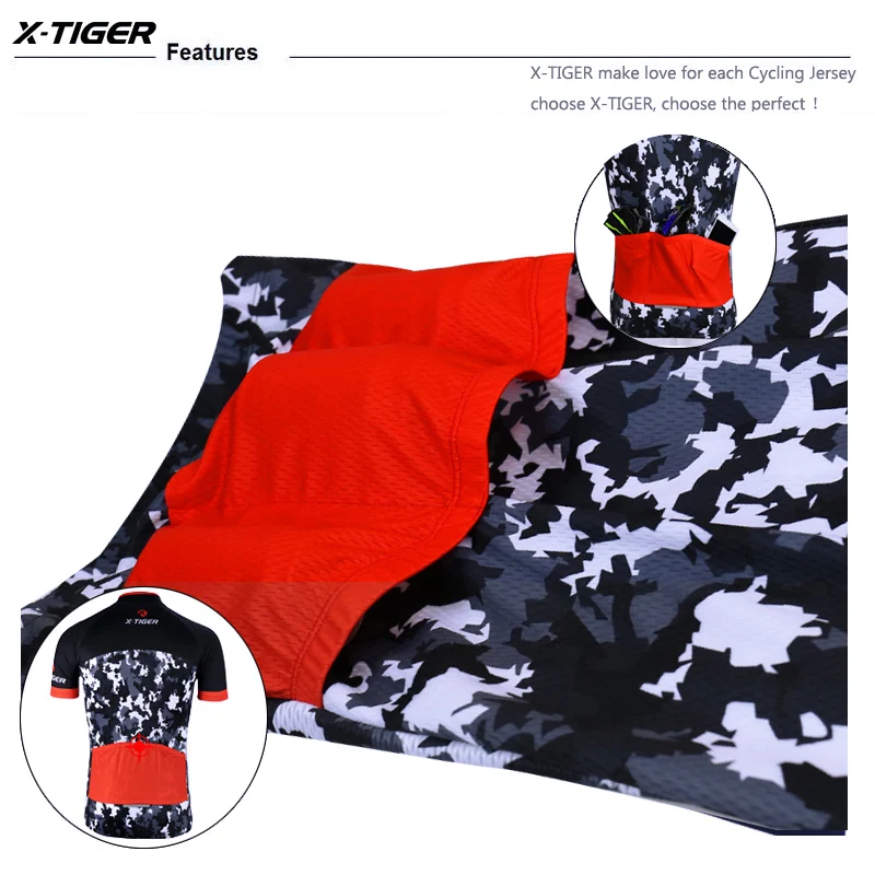 X-Tiger Pro велосипедный костюм велосипедиста MTB велосипедные майки набор гоночной велосипедной одежды Pro комплект велосипедной одежды Maillot Ropa Ciclismo