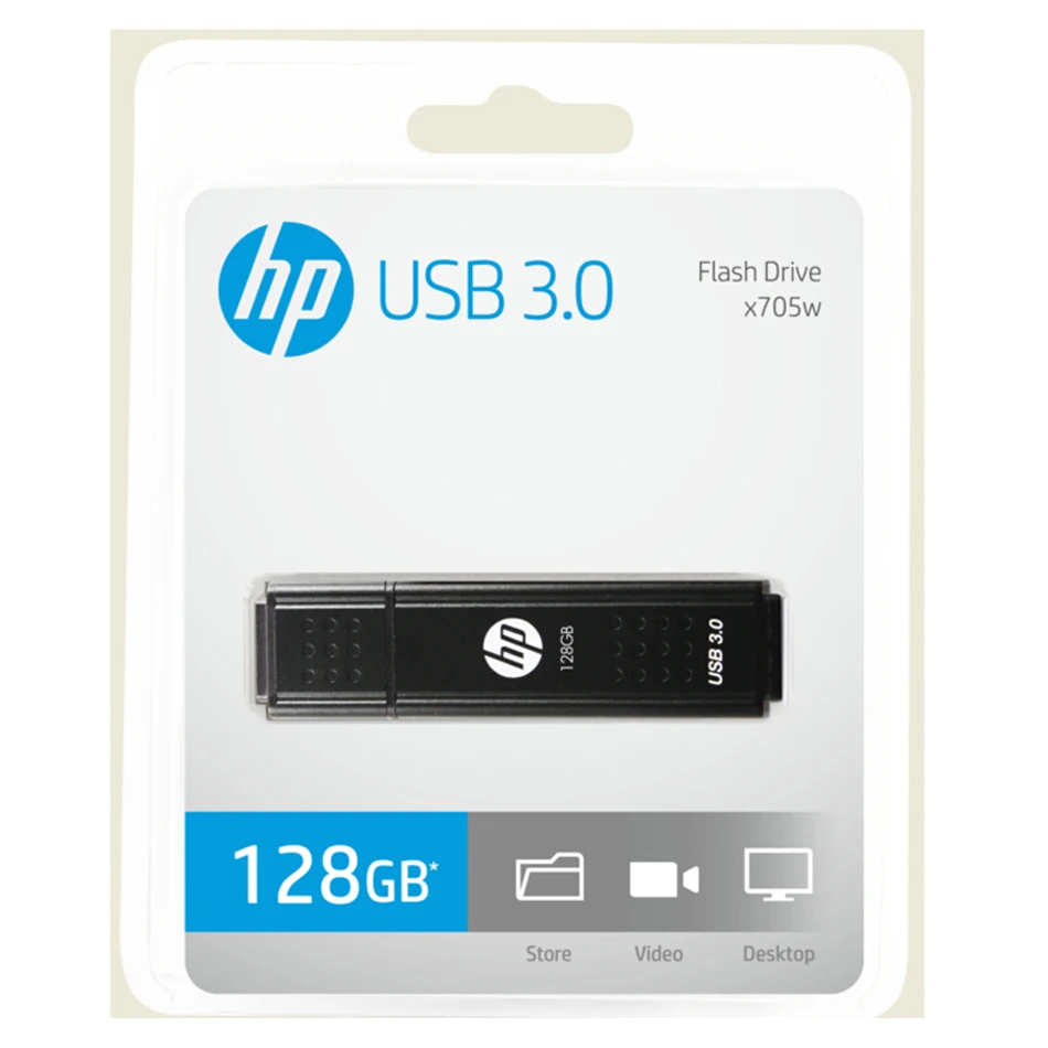 Оригинальный HP X705W USB 3 0 высокоскоростной металлический флеш накопитель 128 Гб 64 ГБ