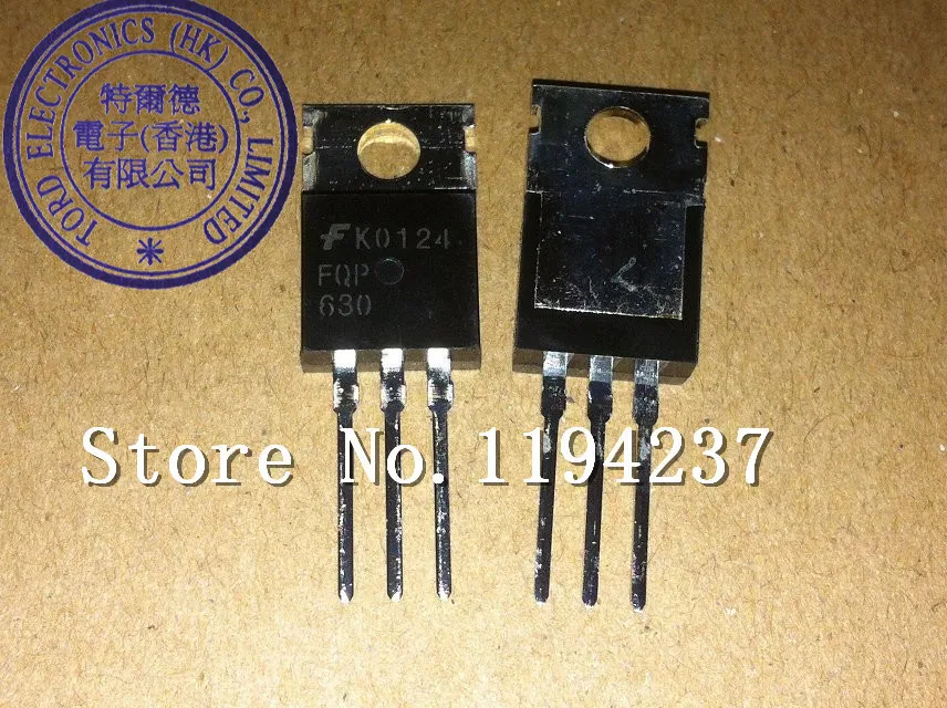 Fqp630 9A 200 V TO220 и 10 шт. / много | Электронные компоненты принадлежности