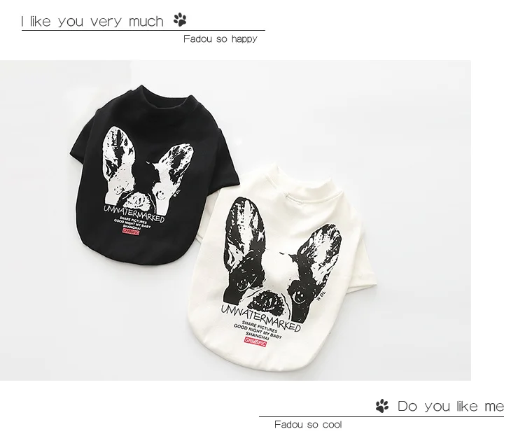 [MPK Store] футболка для собак с брызгами грязи