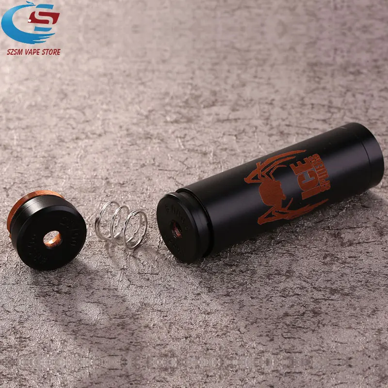 Оригинальный 5GVAPE электронная сигарета Ice Spider мех мод vape подходит 18650/20700 батарея 25