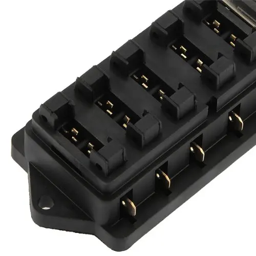 TOYL 10x porte Fuse boite a fusibles для Авто KFZ fusibles2V пластик|fusible|fusibles auto |