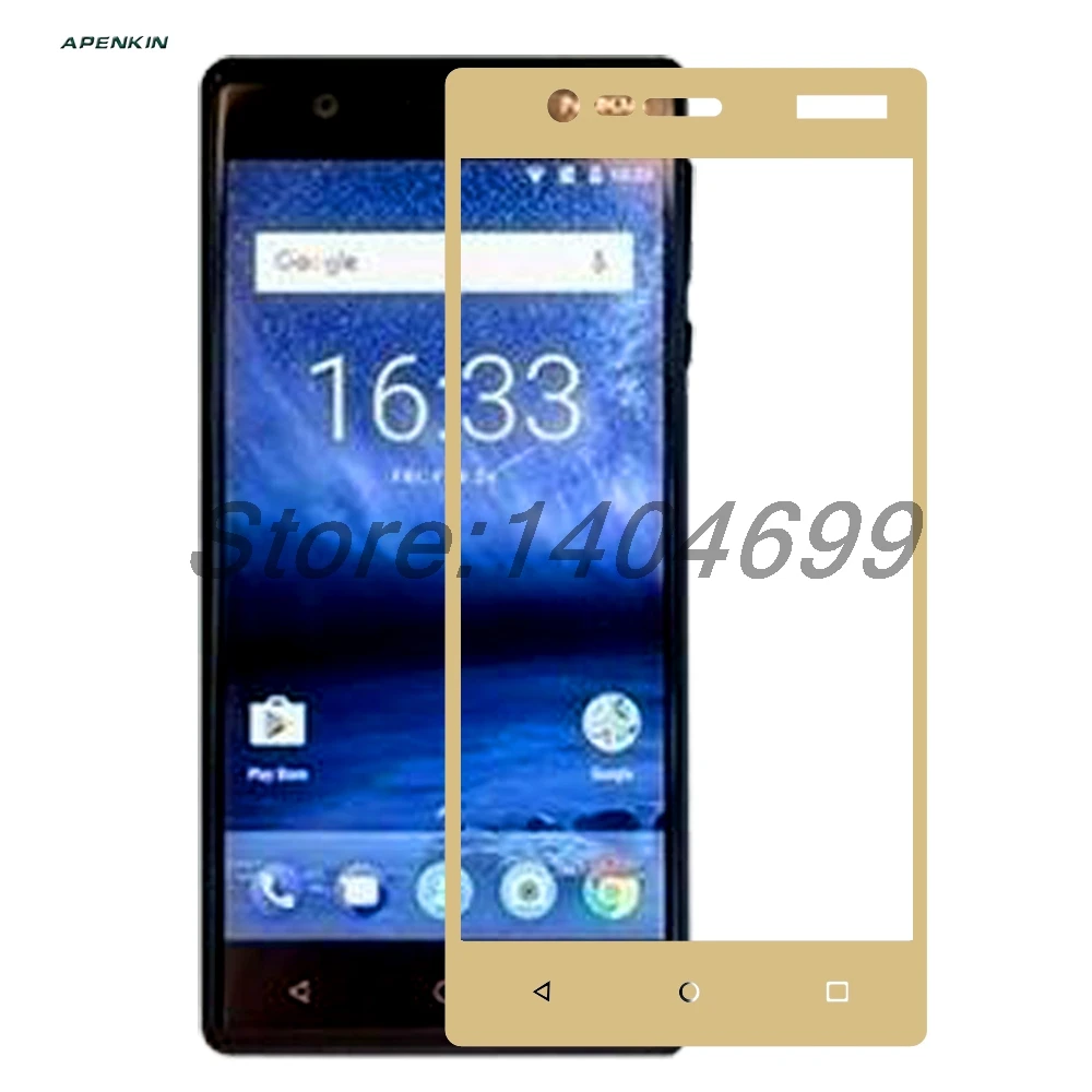 Закаленное стекло для Nokia 3 2.5D 0 26 мм полное покрытие Защитное 3|screen protector glass|screen