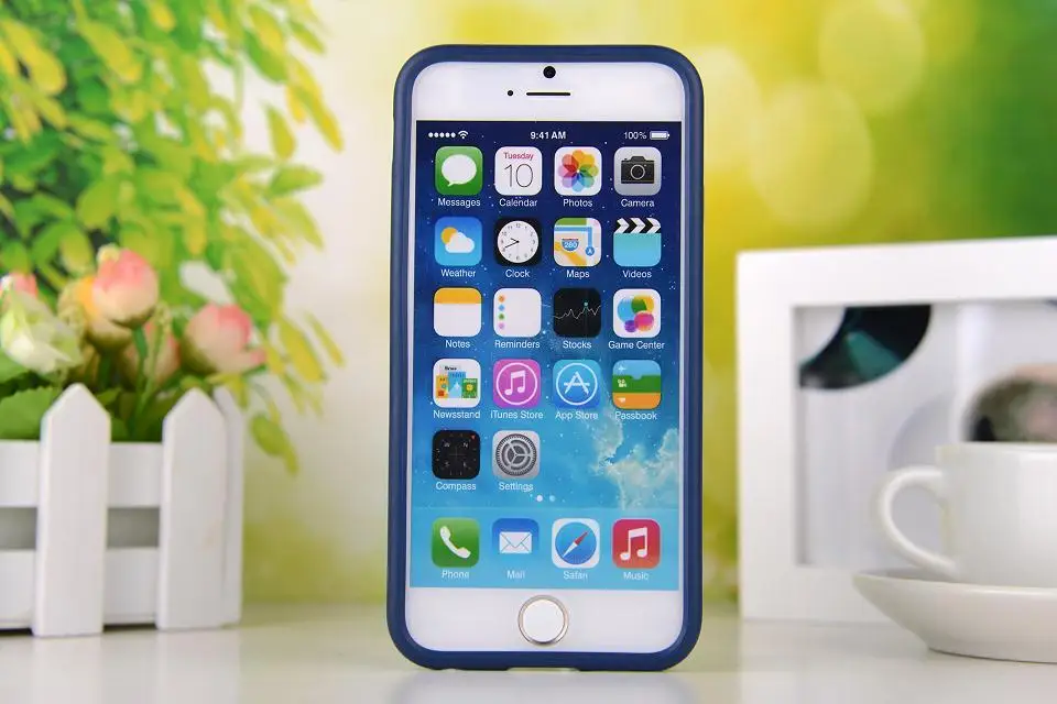 Сверхпрочный противоударный чехол для iPhone 7 8 6 6S Plus X от смешанного воздействия, Жесткий ПК+ мягкий резиновый силиконовый чехол для телефона