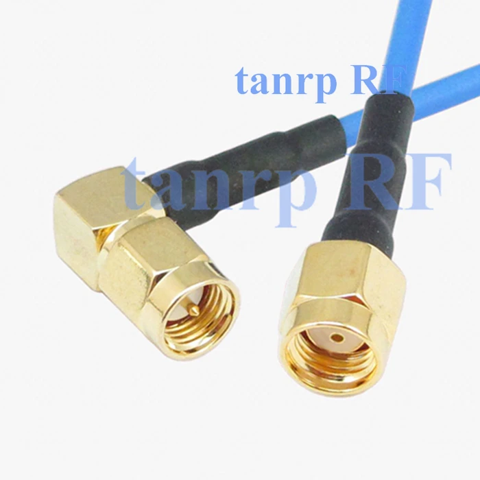 20 дюймов RP SMA штекер-SMA штекер прямоугольный RF 3G 4G маршрутизатор WIFI 50 см