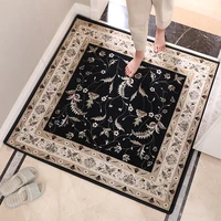european style door mat entrance hall floor jacquard carpet for living room rug anti slip doormat home decor persian carpet
