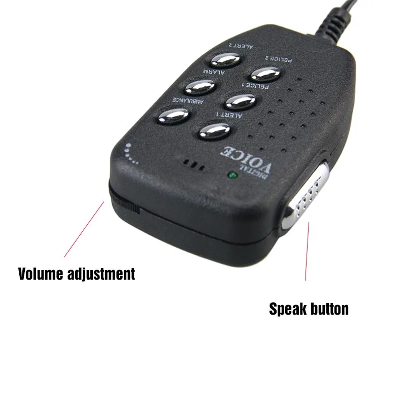 Digitalboy Автомобиль Мотоцикл DC 12 В 100 Вт громкий звуковой сигнал 125db звук сирены