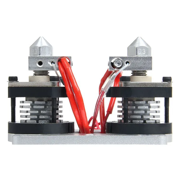 Geeetech двойной экструдер 0,3 мм-1,75 мм сопло-MakerBot Dualstrusion, Горячий Конец репликатор для 3d принтера RepRap Mendel