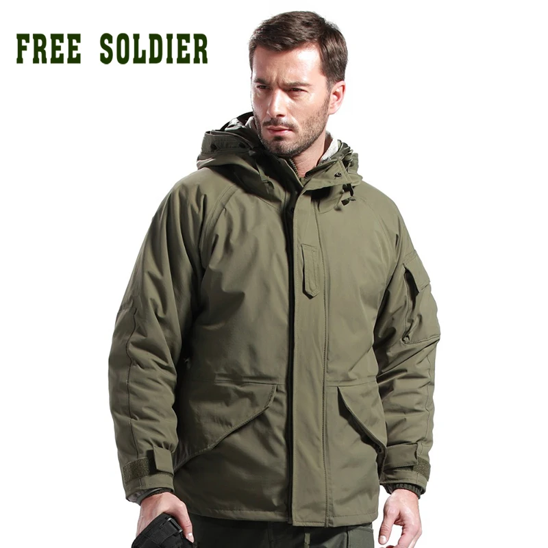 FREE SOLDIER Наружная флисовая ткань утолщенный вкладыш и защита от ветра утепление