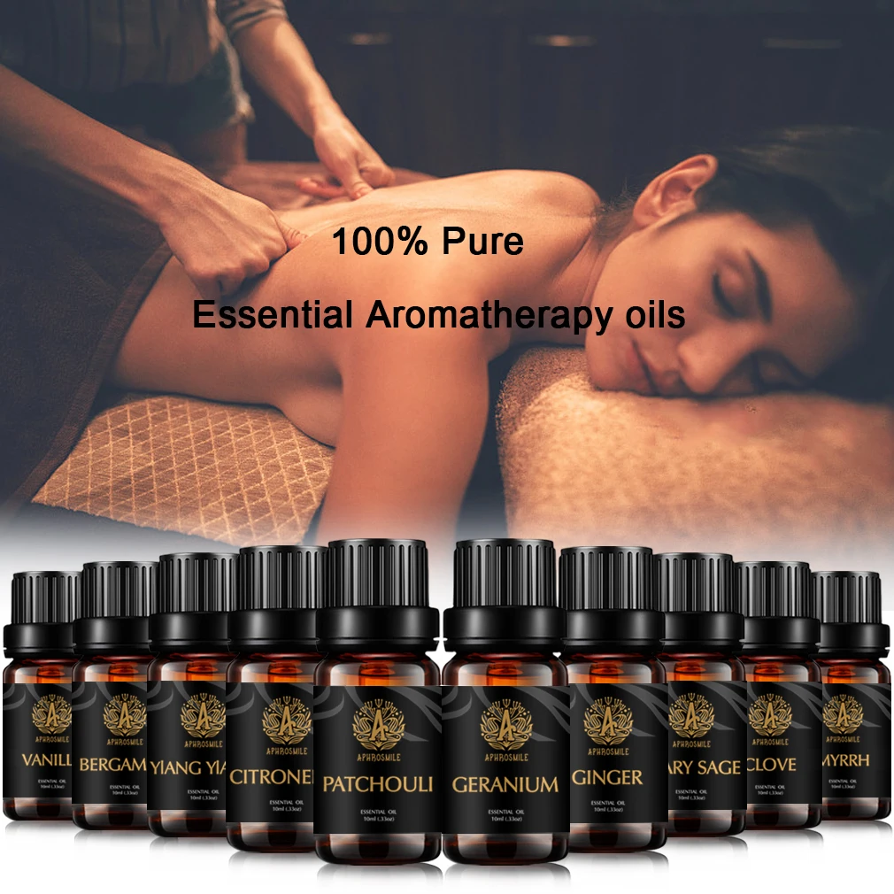 Растительные эфирные масла бергамот 10 ароматов масло для ухода за кожей