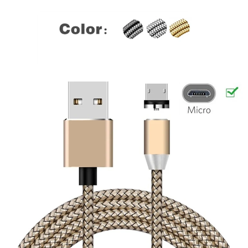 Магнитный зарядный кабель Micro USB для Samsung S7 S6 шнур Asus ZenPad 7 0 M700KL Zenfone 3 Laser ZF 2