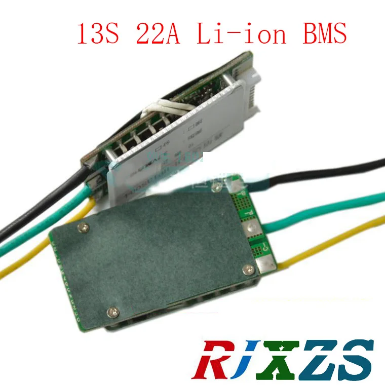 13S 22A lipo литий-полимерная BMS/PCM/PCB плата защиты батареи для 13 упаковок 18650