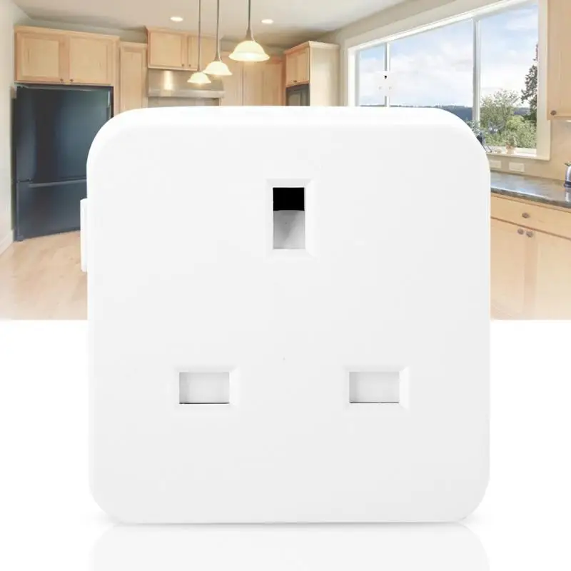 Интеллектуальная беспроводная (Wi-Fi) Мощность разъем работать ж/Alexa Google Home