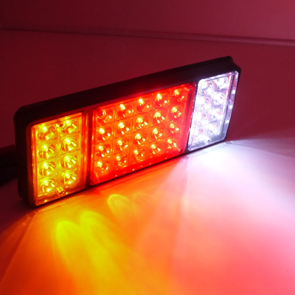 Eonstime 2шт задние фары мощностью 12V / 24V для грузовика 36 LED 2x фонари прицепа кемпера