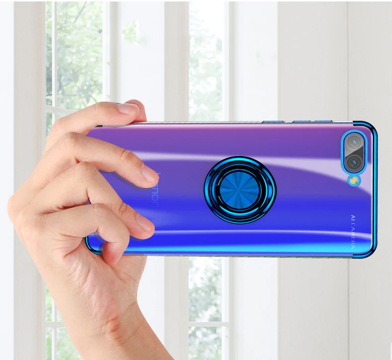 Мягкий чехол для huawei Honor 20 20s 8A 20i 8X8 S V20 View V10 10 Lite 10i 7X Невидимый Прозрачный чехол