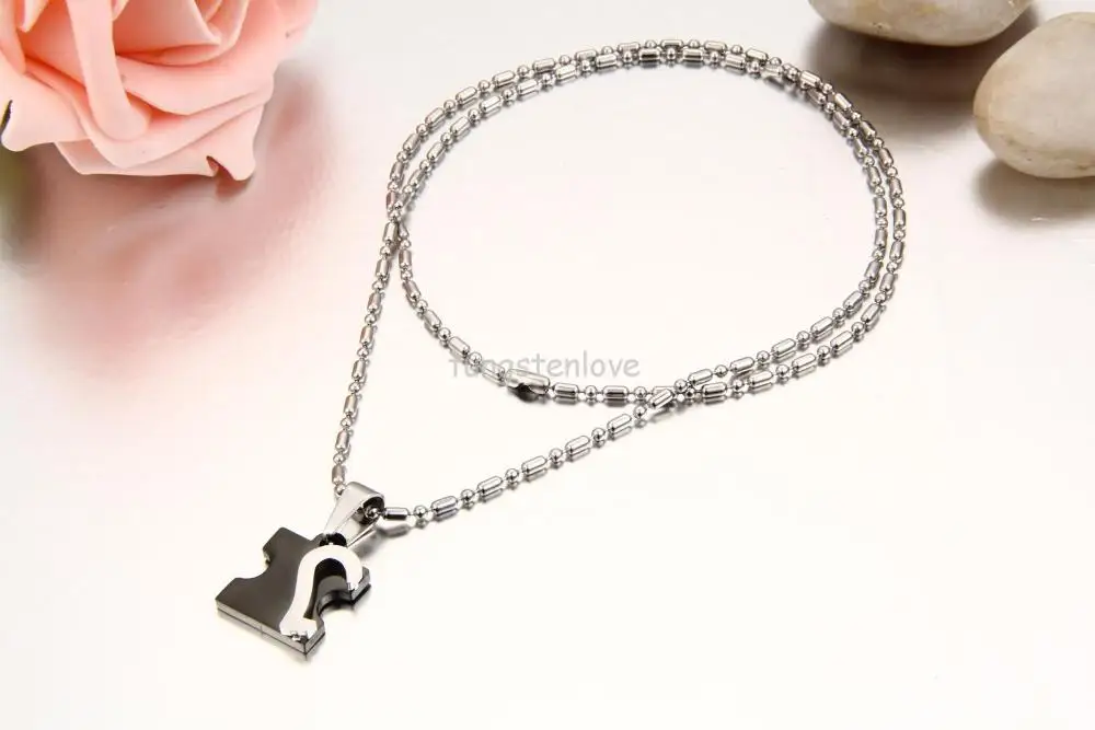 Ожерелье с кулоном в виде сердца из нержавеющей стали|pendant neckless|necklace pendant heartnecklace