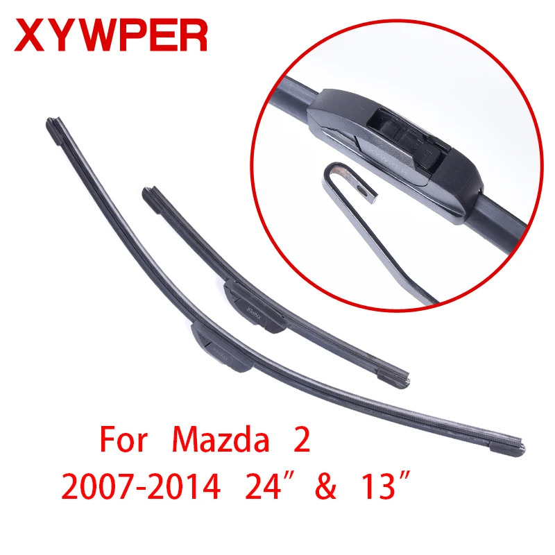 Стеклоочистители XYWPER для Mazda 2 2007 2008 2009 2010 2011 2012 2013 2014 24 &quotи 13&quot автомобильные