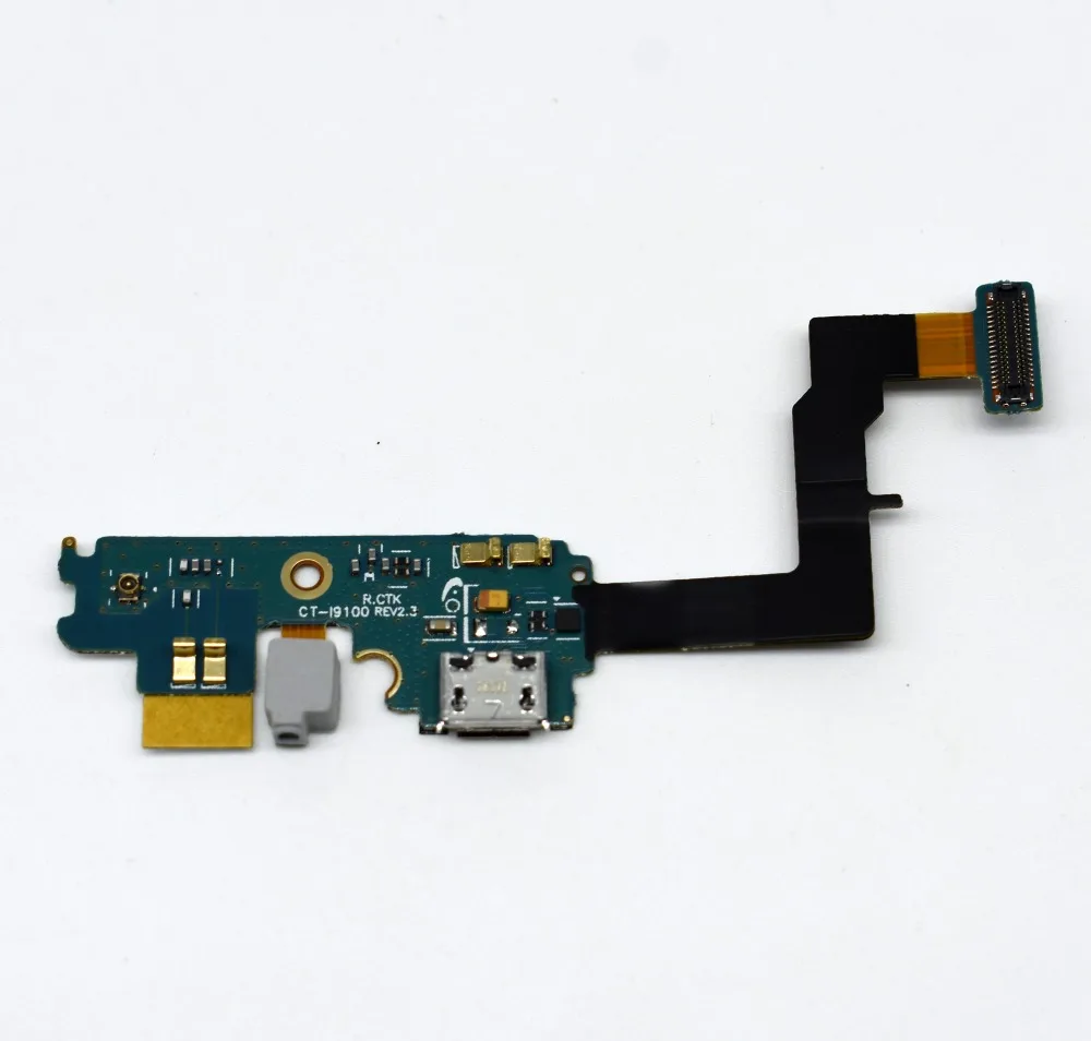 5 шт./лот для Samsung Galaxy S2 i9100 USB-порт зарядки гибкий кабель | Мобильные телефоны и