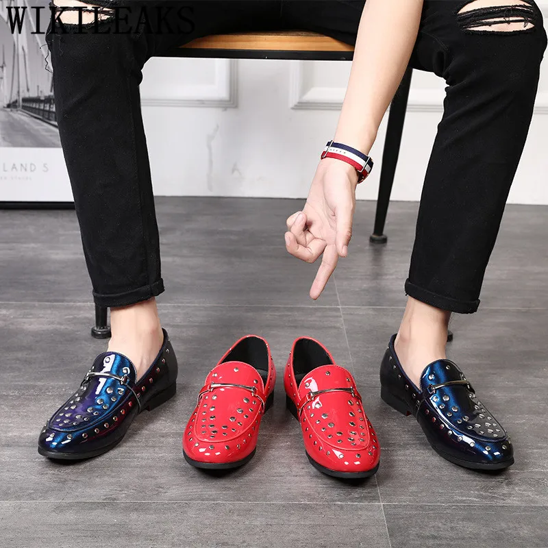 Мужская обувь Zapatos Hombre Sapato Masculino Повседневная модельная Свадебная Лоферы без