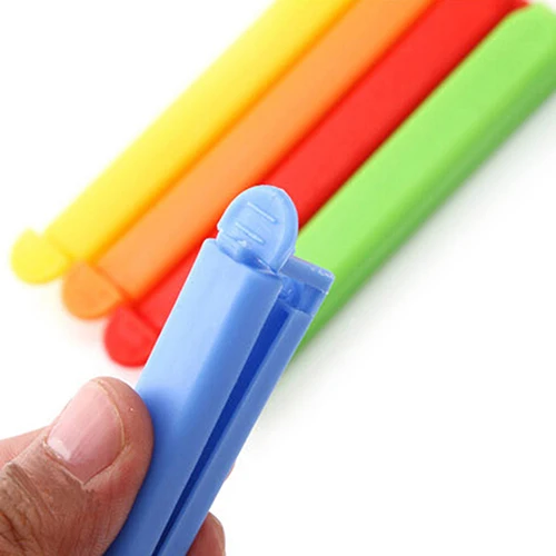 5 шт. пластиковые пакеты для хранения еды|food close clip|close clipclip seal |