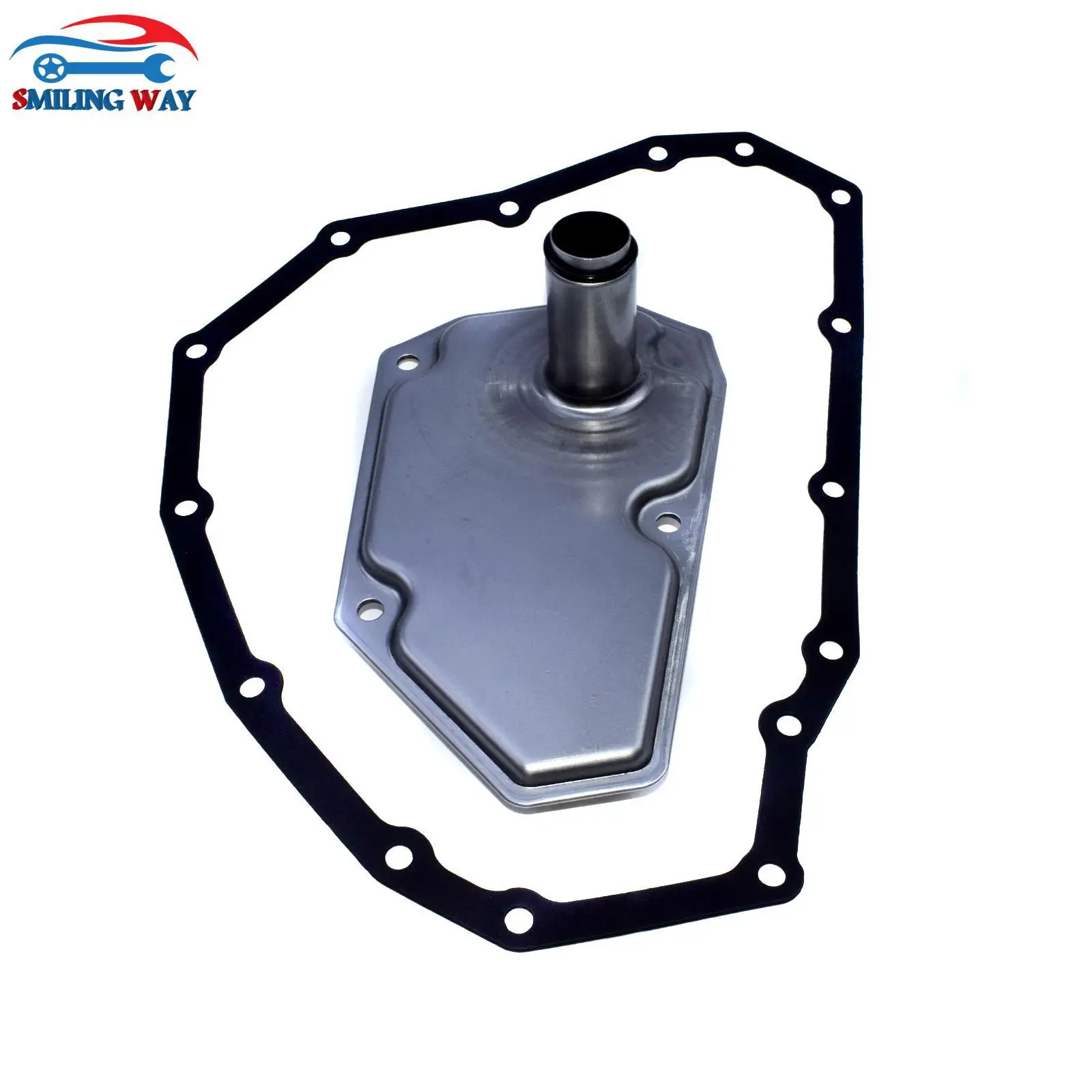 Smiling Way# Авто трансмиссия масляный фильтр и поддон прокладка для Nissan Suzuki 2007 и выше OE#33300-JF015/33010-FJF015 - Цвет: Filter and Gasket