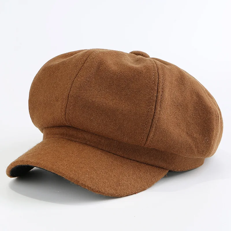 Новинка 2019 кепка газетчика женские джинсовые кепки восьмиугольный берет Бейкер