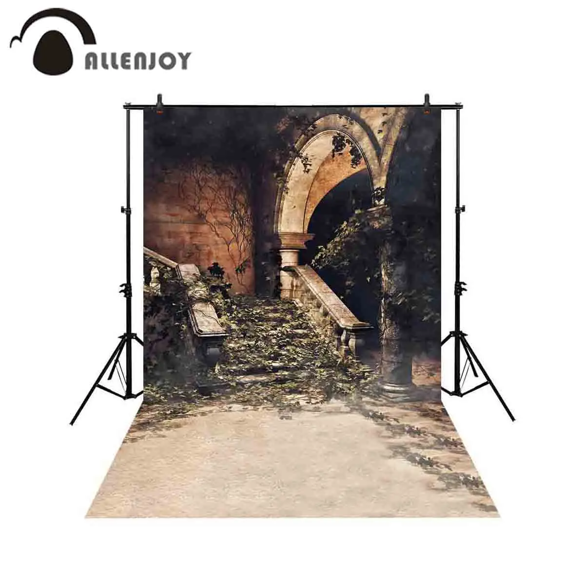 Фон для профессиональной фотосъемки Allenjoy забытый Темный замок повсюду Плющ