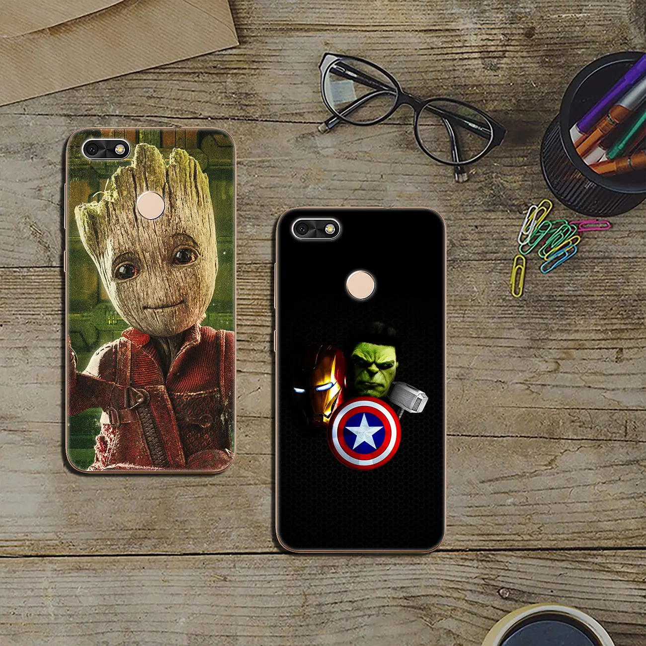 Lavaza Marvel Avengers Endgame logo Thanos Case for Huawei P30 Pro P20 P10 P9 Plus P8 Lite Mini 2016 2017 P smart Z 2019 | Мобильные