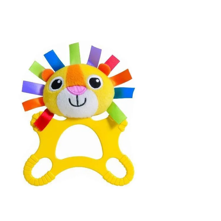 

Wholesale! 10pcs Sozzy Eco-friendly Silicone baby Teether with Animail Rattles