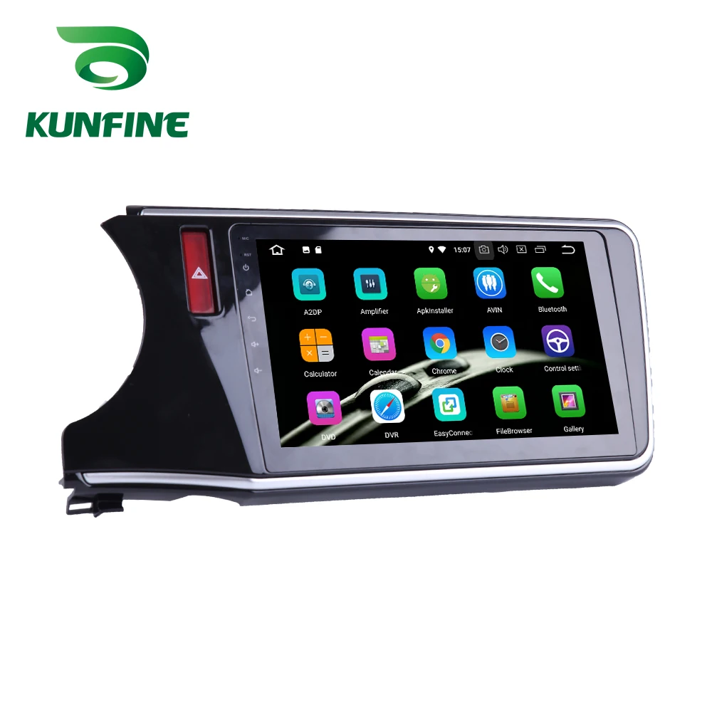 Android 9 0 Ram 4G Rom 64G PX6 Cortex A72 автомобильный DVD GPS мультимедийный плеер стерео для Honda city