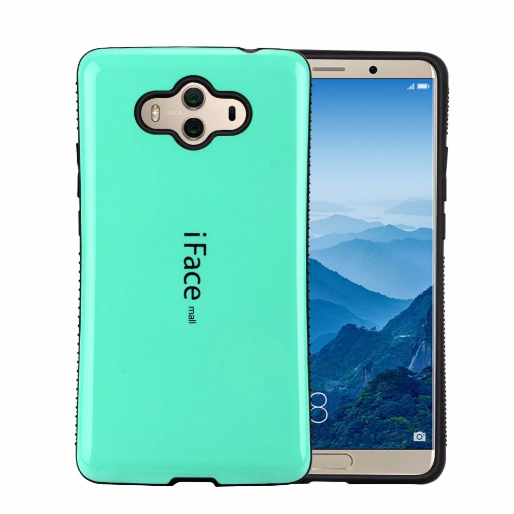 Чехол для Iface mall huawei mate 10 роскошный чехол из ТПУ и поликарбоната Противоударная