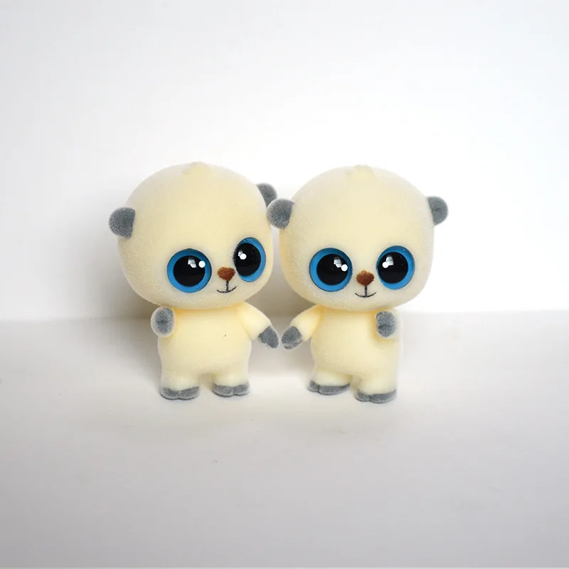 Милые большие глаза кукла в форме обезьяны стекаются куклы игрушки Kawaii Мини украшения игрушки для девочек маленькие изысканные куклы лучшие рождественские подарки