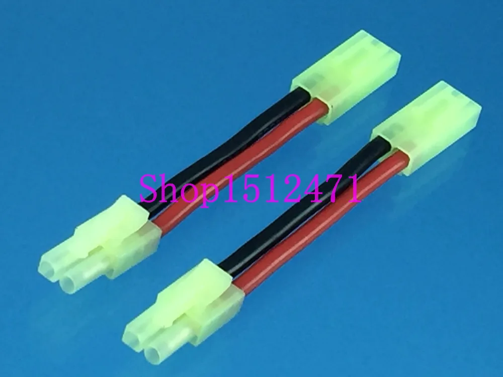 Удлинительный кабель Mini Tamiya Папа-мама провод 14AWG 5 см для зарядного устройства