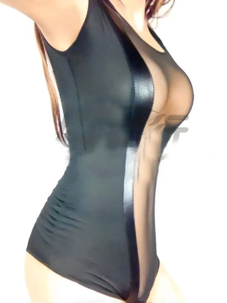 Новинка сексуальное боди с глубоким v образным вырезом прозрачный купальник