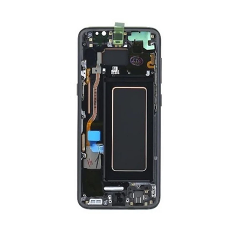 For Samsung Galaxy S8 S8+ Plus Super Amoled Infinity Display SM-G9550 G955 G950 Touch Screen Digitizer Assembly with Frame Bezel | Мобильные